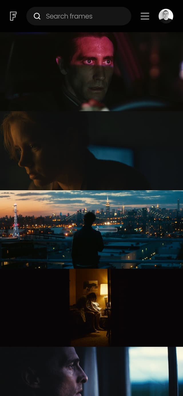 Explore Filmstills on FRAMES